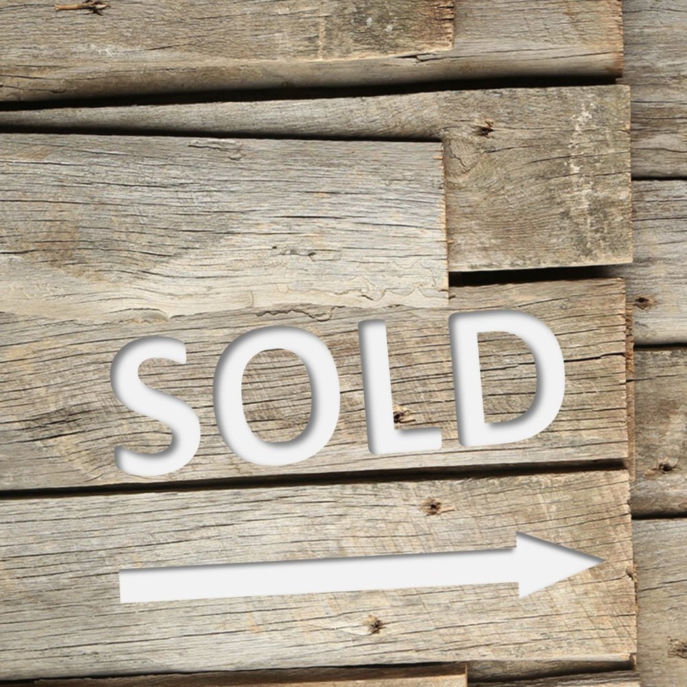 All items below this point are sold.